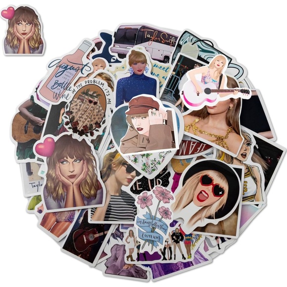 Taylor Swift Stickers (100pcs) - Picture 1 of 6